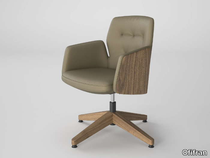CHANNEL - Leather executive chair _ Ofifran
