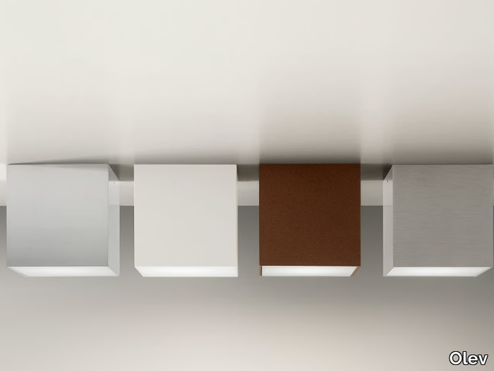 BOX SMALL - LED metal ceiling light _ Olev