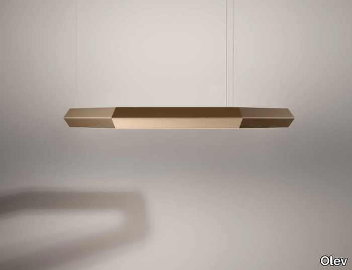 EXAGON SILENCE BIOLIGHT - Acoustic plate pendant lamp _ Olev