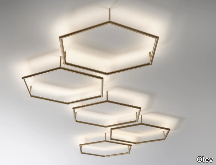 POLY ESAGONO PL - Wall lamp / ceiling lamp _ Olev