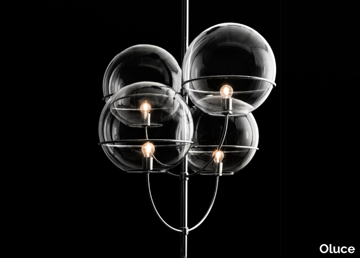 LYNDON - 450 - Glass pendant lamp _ Oluce