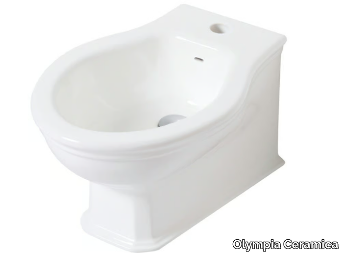 IMPERO - Wall-hung Vitreous China bidet _ Olympia Ceramica