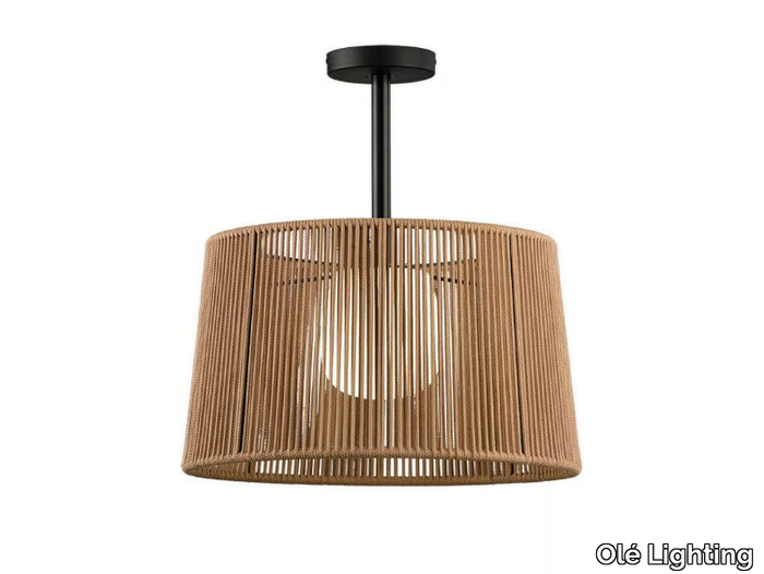 DRUM - LED outdoor ceiling lamp _ Olé Lighting