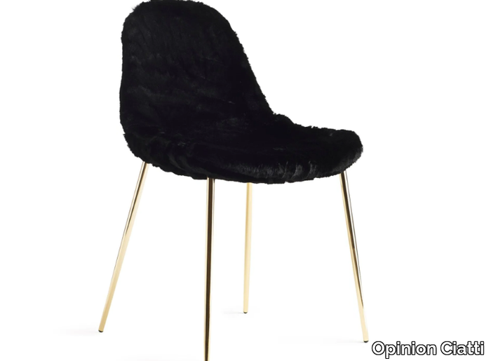 MAMMAMIA FUR - Upholstered fake fur chair _ Opinion Ciatti