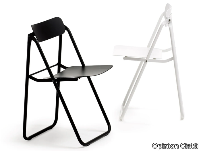 CON.FORT - Folding aluminium chair _ Opinion Ciatti