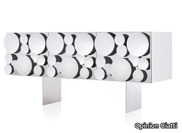 GAGÀ - Stainless steel sideboard with doors _ Opinion Ciatti