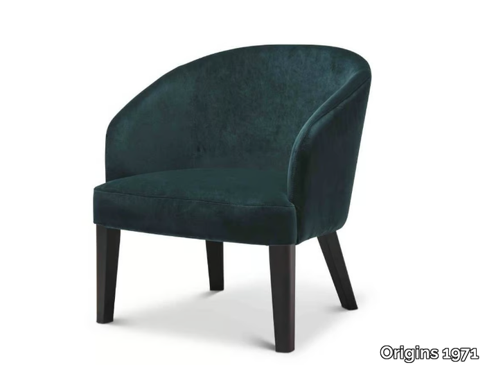 DORIS 259 - Fabric armchair with armrests _ Origins 1971