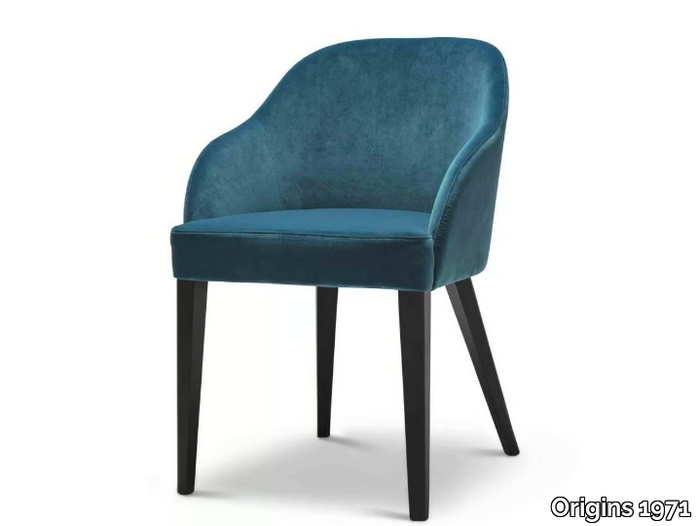 ROALD 250 - Upholstered fabric chair _ Origins 1971