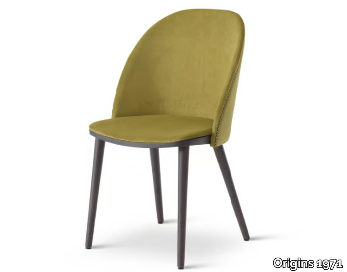 GRACE 567 - Upholstered velvet chair _ Origins 1971