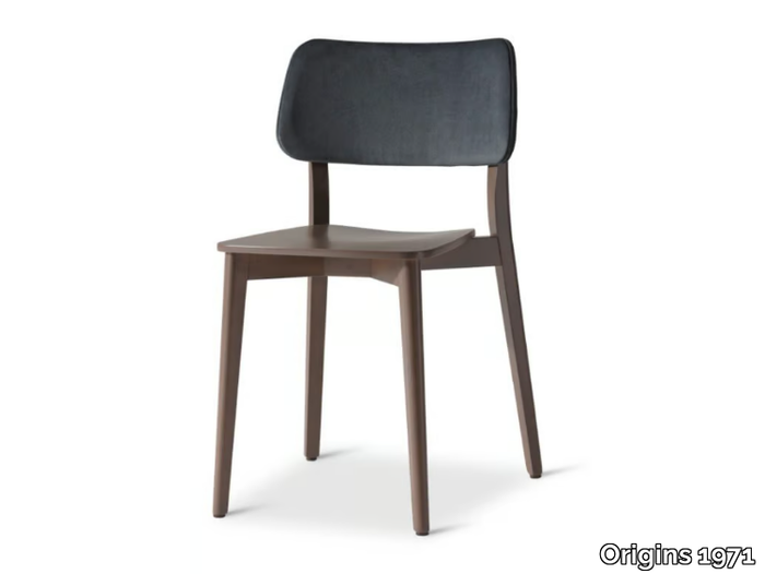 ULI 327 - Stackable beech chair _ Origins 1971