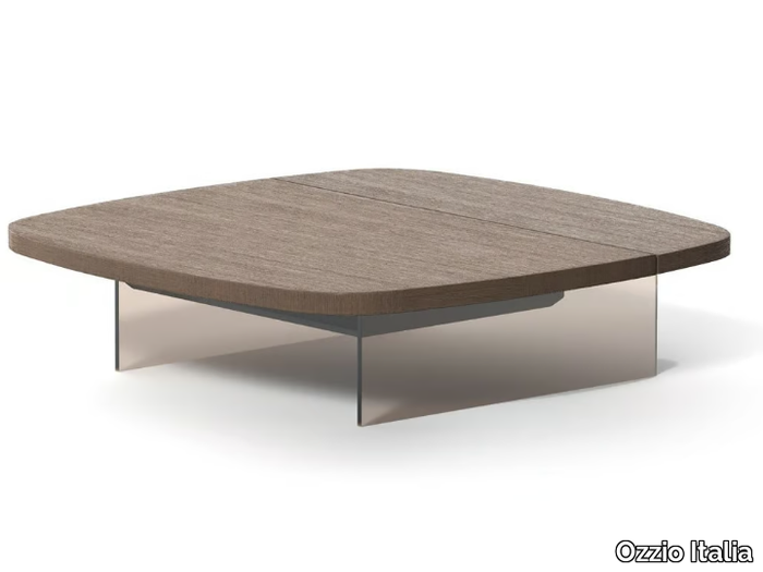 AURELIUS - Height-adjustable square coffee table _ Ozzio Italia