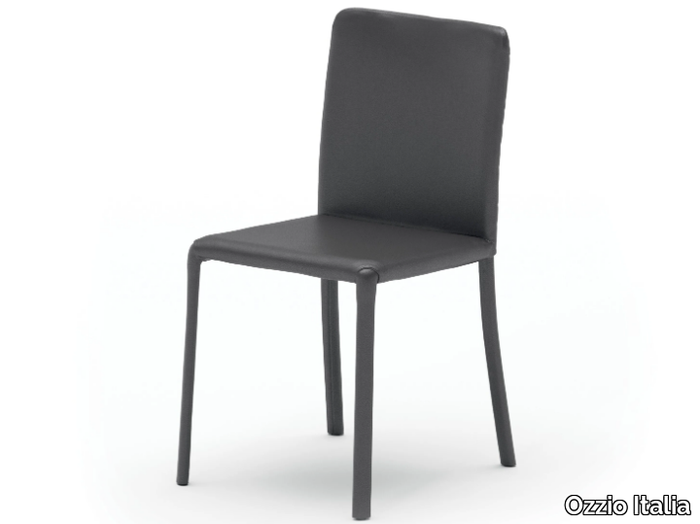 LUNETTE - Leather chair _ Ozzio Italia