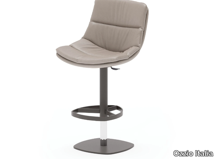 COCO - High stool with footrest _ Ozzio Italia