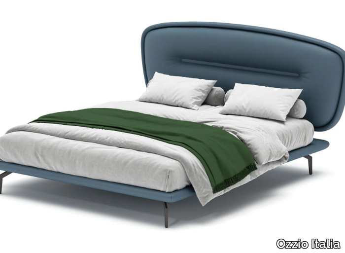 ROMANCE - Fabric double bed _ Ozzio Italia