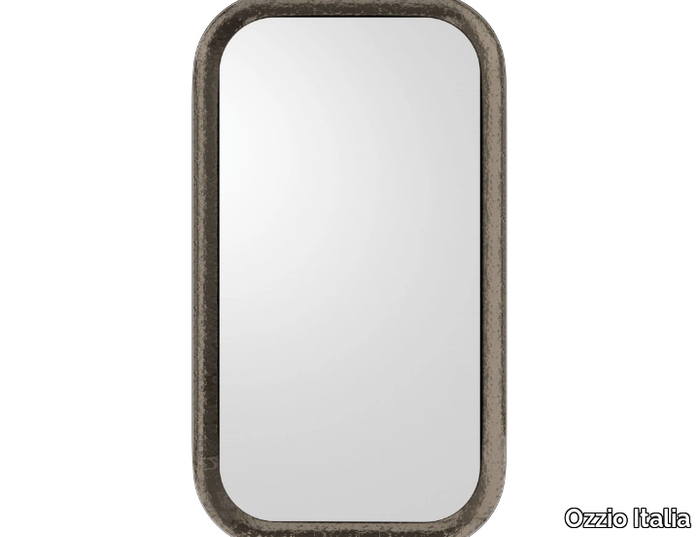 RAGGIO - Rectangular framed mirror _ Ozzio Italia