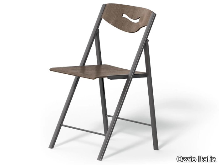 RIPIEGO - Folding wooden chair _ Ozzio Italia