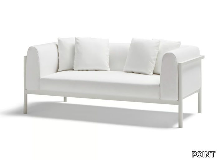 ORIGIN - 2 seater fabric garden sofa _ POINT