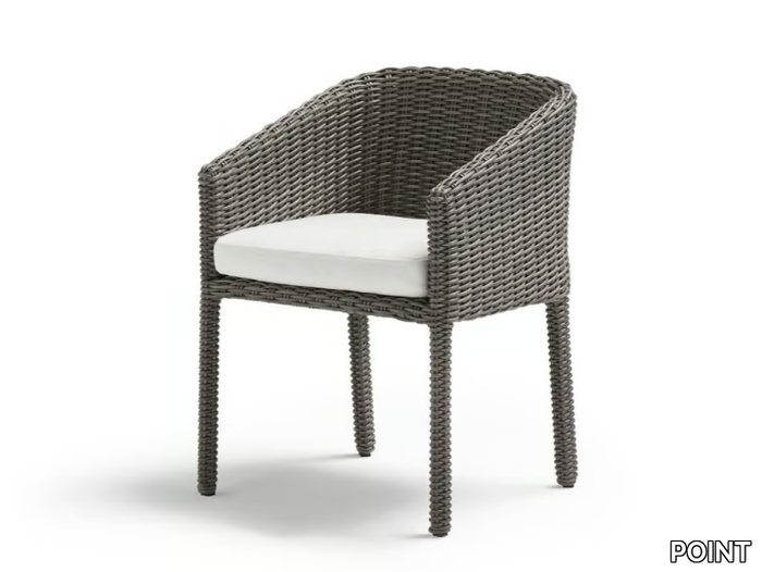 HERITAGE - Shintotex® garden chair with armrests _ POINT