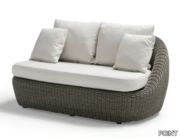 HERITAGE - 2 seater Shintotex® garden sofa _ POINT