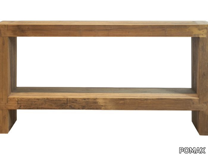 CORSICA - Rectangular reclaimed wood console table _ POMAX