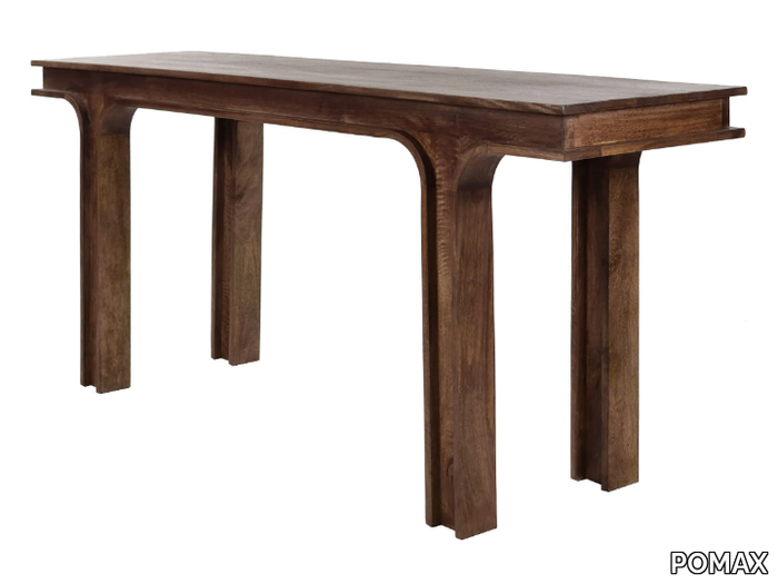 MONTAGU - Rectangular Mango console table _ POMAX