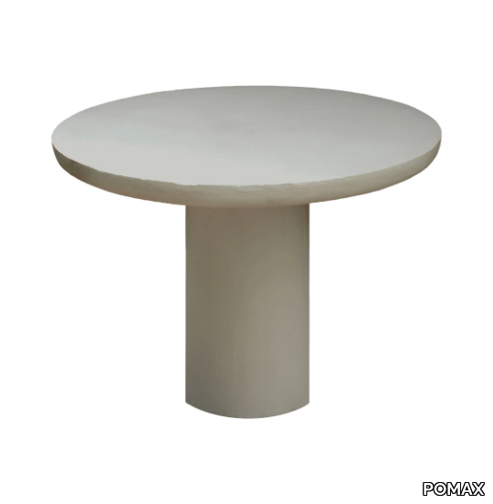 PIASTRO - Round plaster table _ POMAX