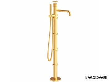 INDUSTRIAL JOB 78117910 - Floor standing bathtub tap with diverter and hand shower _ PALAZZANI