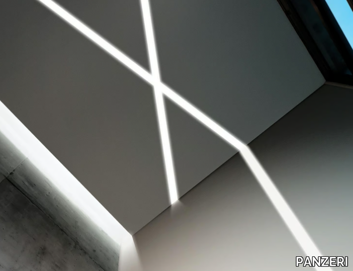 BROOKLYN - Extruded aluminium linear lighting profile _ PANZERI