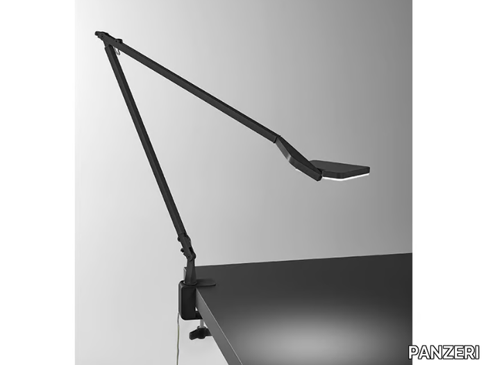 JACKIE - LED adjustable clamp light _ PANZERI