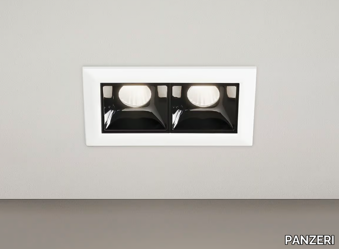 RALLY TRIM - Multiple LED recessed die cast aluminium spotlight _ PANZERI