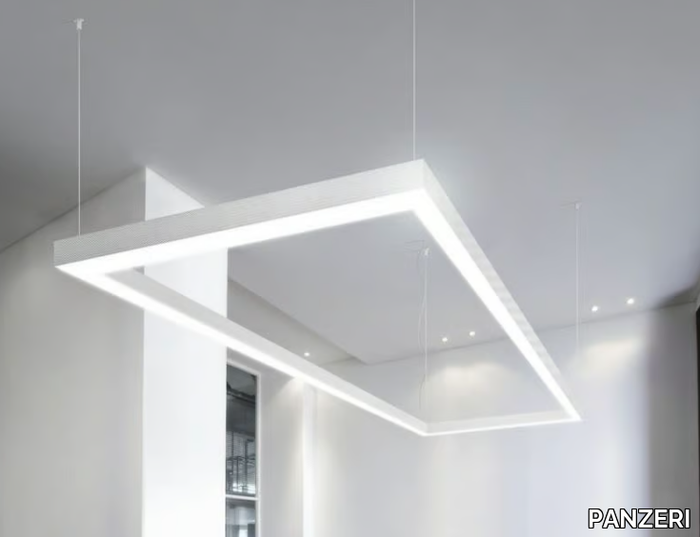 NOLITA OUT - LED extruded aluminium pendant lamp _ PANZERI