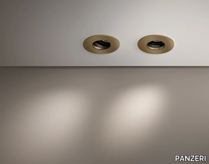 TAYLOR - Recessed LED die cast aluminium spotlight _ PANZERI