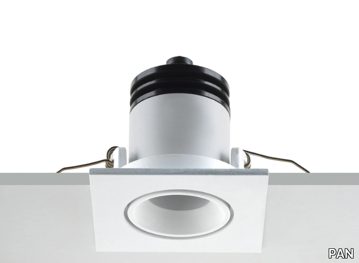 FOCUS ADJ - Square adjustable LED spotlight _ PAN