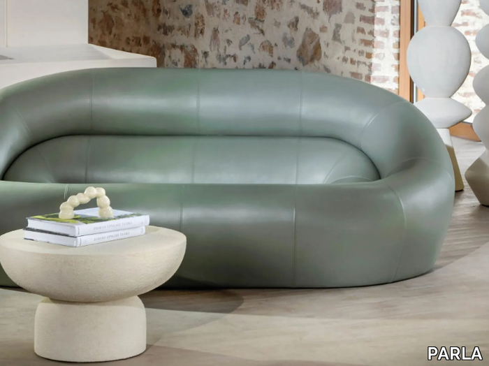 LOOP - 3 seater leather leisure sofa _ PARLA