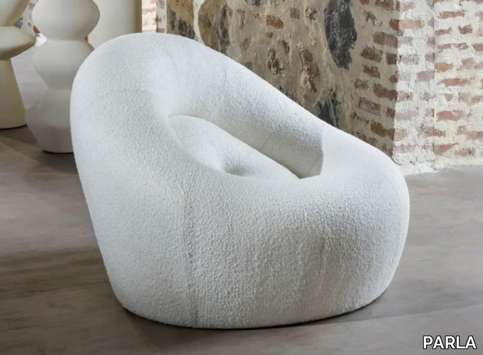 LOOP - Fabric lobby chair _ PARLA