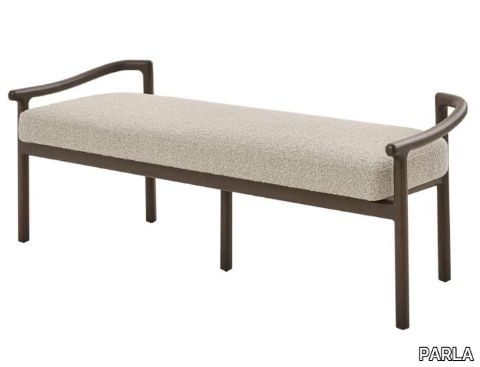 NIGIRI - Upholstered ash bench _ PARLA