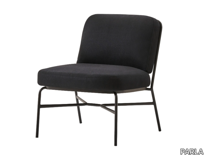 PALM COMFORT - Fabric lobby chair with removable cover _ PARLA