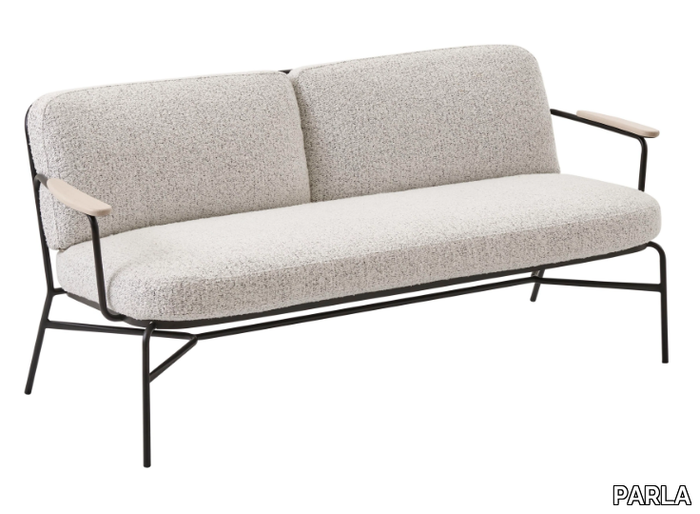 PALM - 2 seater fabric sofa with removable cover _ PARLA