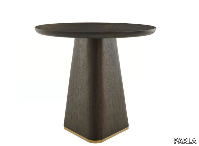 TOFU V - Round wooden coffee table _ PARLA