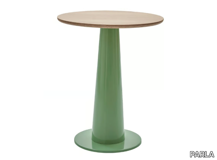 ROLL B - Round wooden table _ PARLA