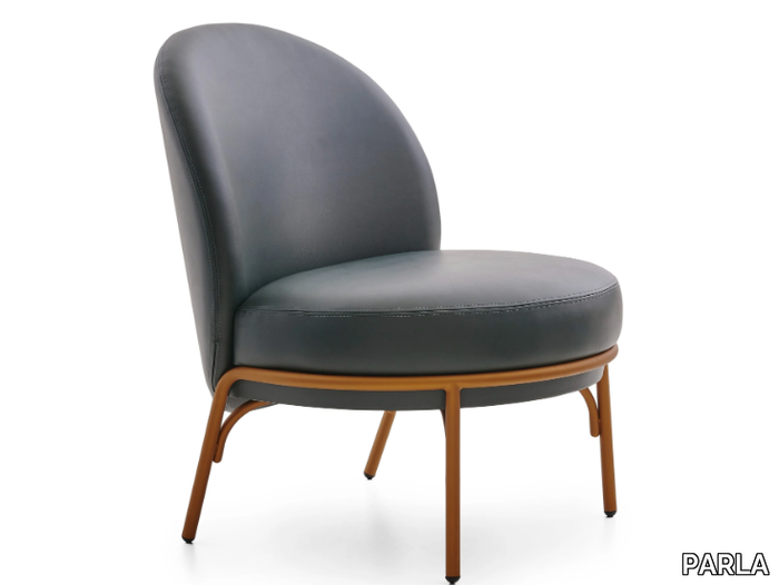 OYSTER W - Upholstered easy chair _ PARLA