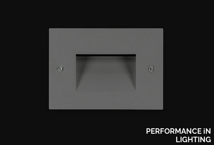 INSERT+ ZERO - LED wall-mounted outdoor steplight _ PERFORMANCE iN LIGHTING