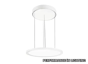 FL ROUND 333 PL - LED pendant lamp in metal and opal glass _ PERFORMANCE iN LIGHTING