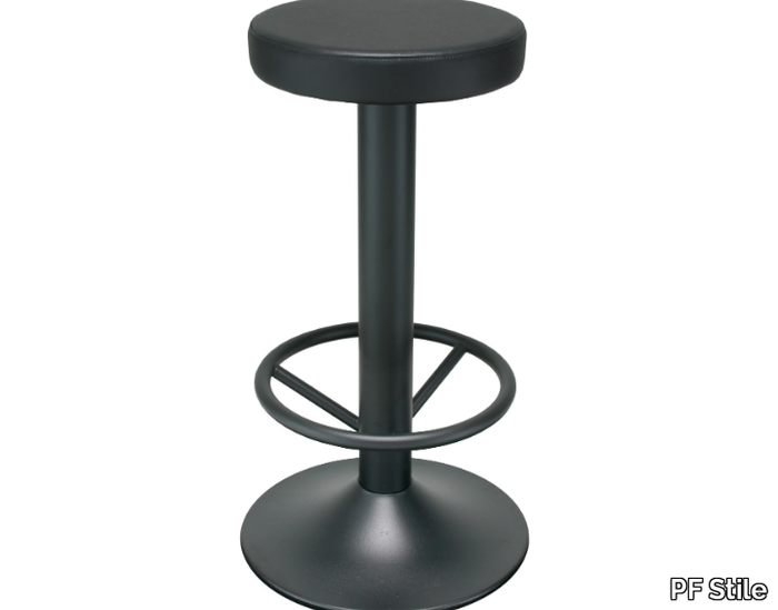 2002 - Cast iron stool with footrest _ PF Stile