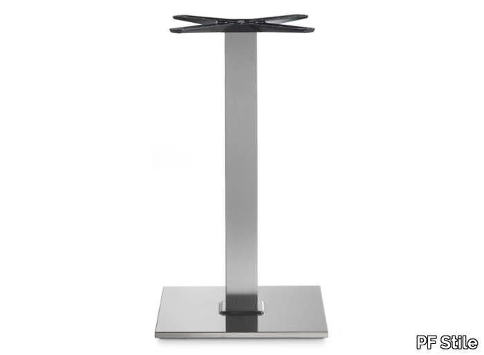 BASE 400Q - Stainless steel table base _ PF Stile