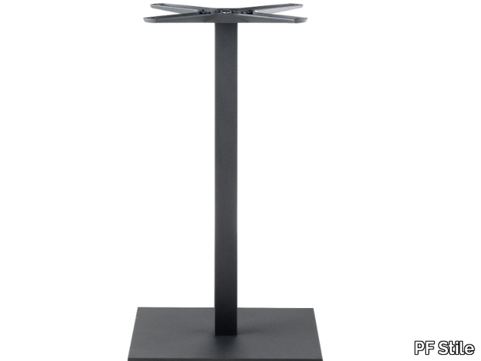 BASE 500Q - Stainless steel table base _ PF Stile