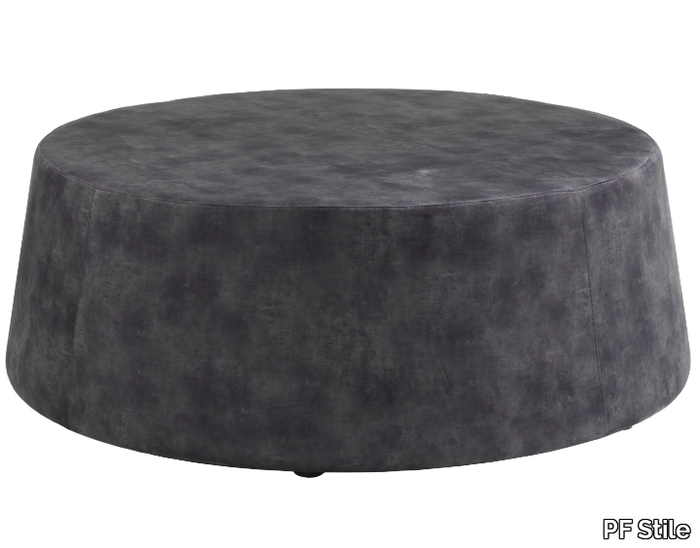 OLLI MAX - Upholstered round fabric pouf _ PF Stile