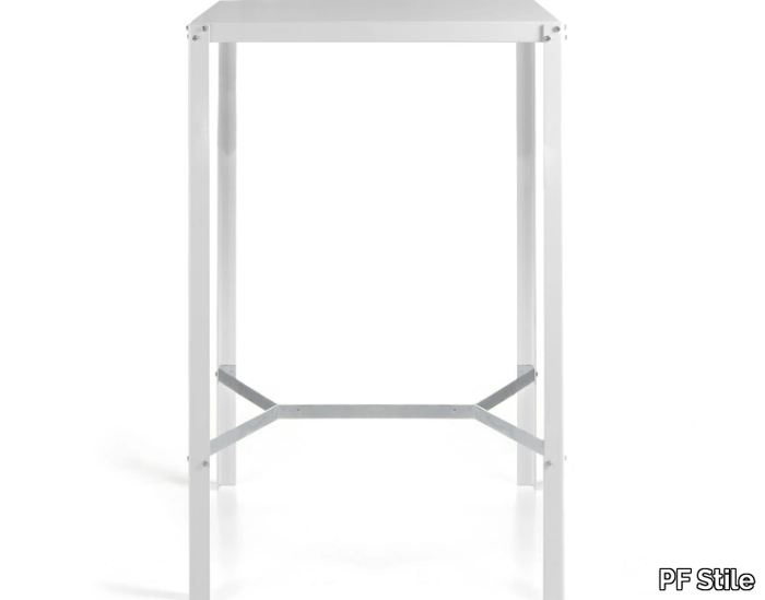 HOPE/A - Rectangular steel high table _ PF Stile