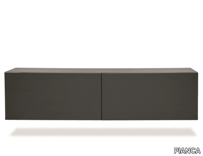 PEOPLE - Wooden sideboard with coplanar doors _ PIANCA