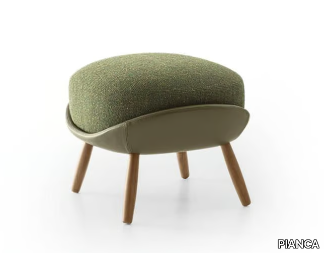 CALATEA - Fabric footstool _ PIANCA